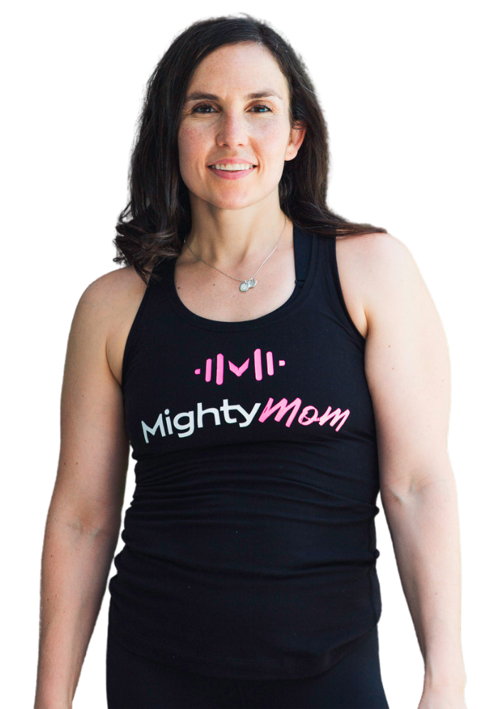 Jessica Sennet Mighty Mom Prenatal Postpartum Mom & Baby Fitness Programs Toronto Ontario Online Fitness for Mothers Women Exercises