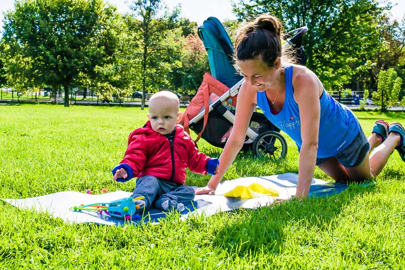 Stroller Strong Client Testimonial Jessica Sennet Mighty Mom Prenatal Postpartum Mom & Baby Fitness Programs Toronto Ontario Online Fitness for Mothers Women